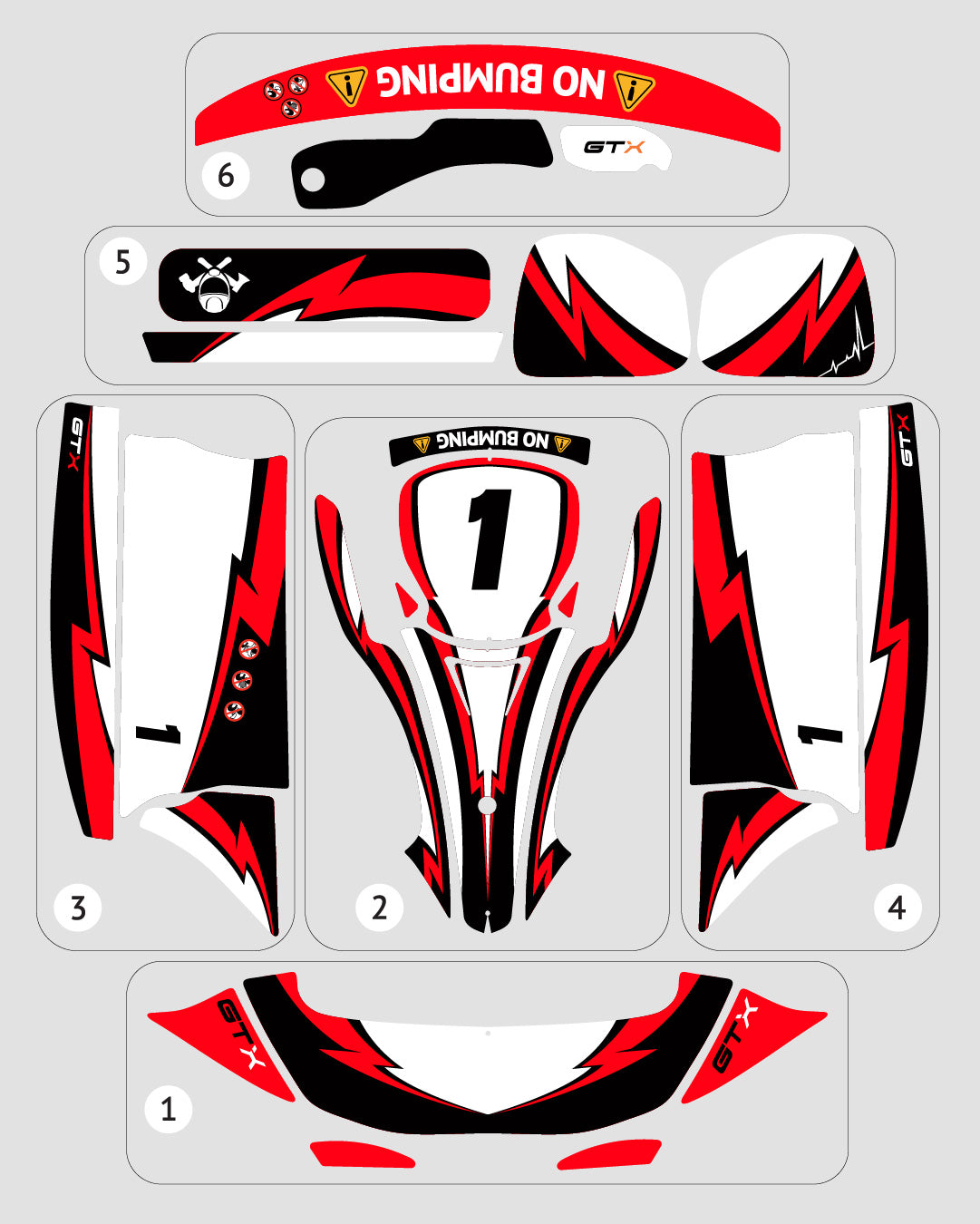 Sodi GTX Kart Wrap
