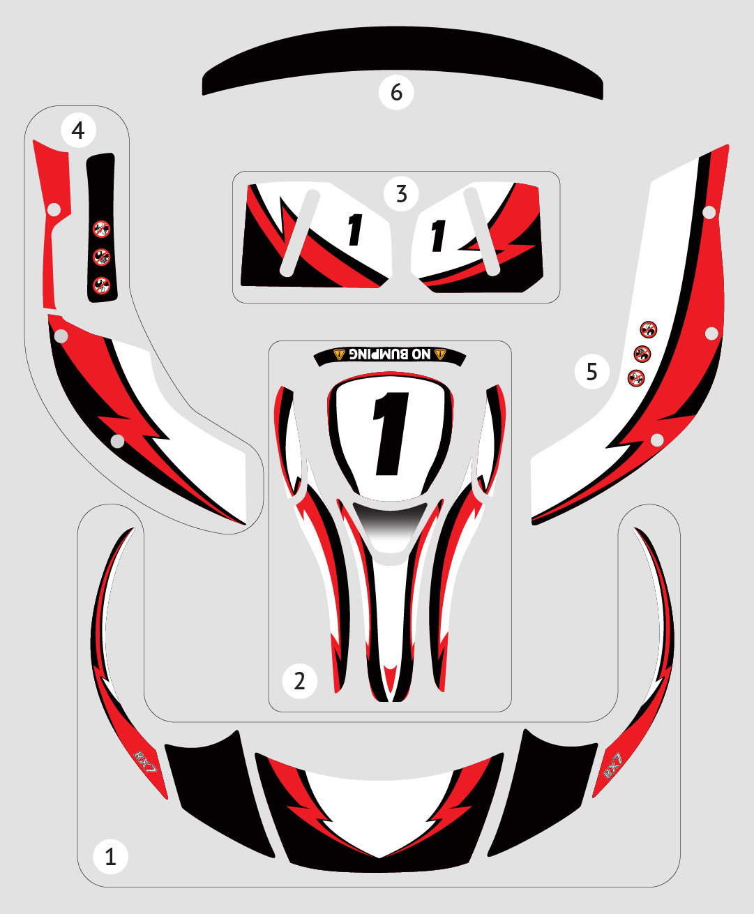 Sodi RX7 Kart Wrap